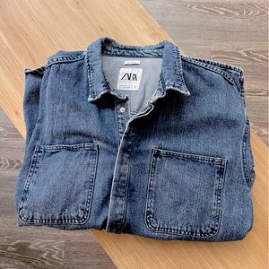 ZARA Men Jean Shirt